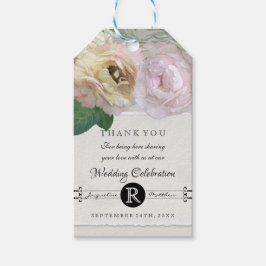 Etiquetas Para Regalos Grey Ombre Vintage Gift Tags French Flower Market