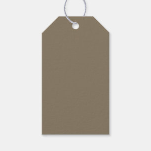 Etiquetas Para Regalos Gris parduzco (color sólido)