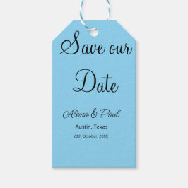 Etiquetas Para Regalos Guardar nuestra fecha QR añadir nombre de la fecha