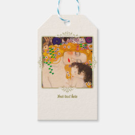 Etiquetas Para Regalos Gustav Klimt - Madre e hijo