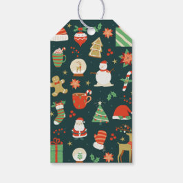 Etiquetas Para Regalos HACIENDO ESPÍRITU navidades de vacaciones LUMINOSA