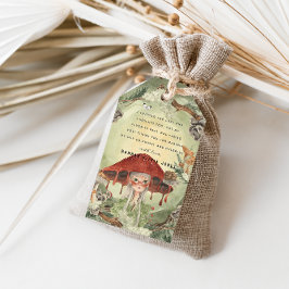 Etiquetas Para Regalos Hada mágica del bosque otoñal | Cumpleaños