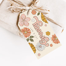 Hagamos que los Chicas florales de Groovy Vintage 