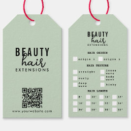 Etiquetas Para Regalos Hair Extensions Packaging Hang Tag Hair Branding 