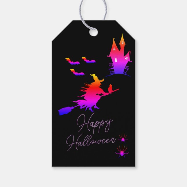 Etiquetas Para Regalos Halloween (Anverso)