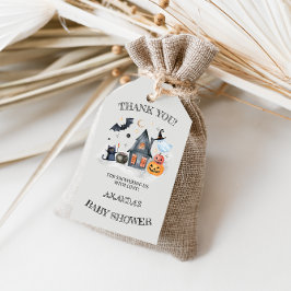 Etiquetas Para Regalos Halloween Baby Shower Pumpkin Gracias