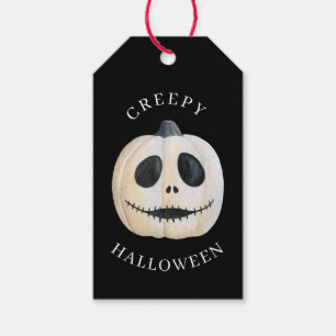 Etiquetas Para Regalos Halloween Creepy Calabaza gótica Jack O Lantern