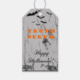 Etiquetas Para Regalos Halloween Party Truth Serum Personalizado Tag