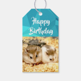 Etiquetas Para Regalos Hammyville - Cute Hamster