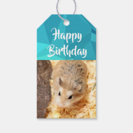 Etiquetas Para Regalos Hammyville - Cute Hamster