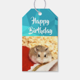 Etiquetas Para Regalos Hammyville - Cute Hamster