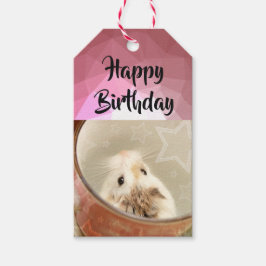 Etiquetas Para Regalos Hammyville - Cute Hamster