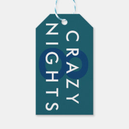 Etiquetas Para Regalos Hanukkah 8 Crazy Nights Gift Tag