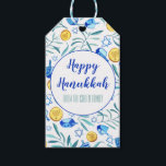 Etiquetas Para Regalos Hanukkah Driedel Gelt Watercolor Holiday<br><div class="desc">Espero que te guste este diseño de vacaciones. Añade tu propio texto al frente o al reverso. Revisa mi tienda para más artículos a juego como toallas, pegatinas, tazas, tarjetas, papel de envoltura así como otros patrones de vacaciones. ¡Gracias por comprarme! ¡Si quieres algo personalizado avíseme!</div>
