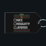 Etiquetas Para Regalos Hanukkah, Navidades judíos judíos de Santa Ugly<br><div class="desc">Hanukkah,  Navidades judíos judíos de Santa Ugly</div>