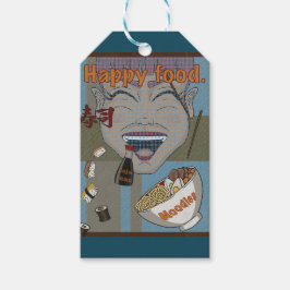 Etiquetas Para Regalos Happy food