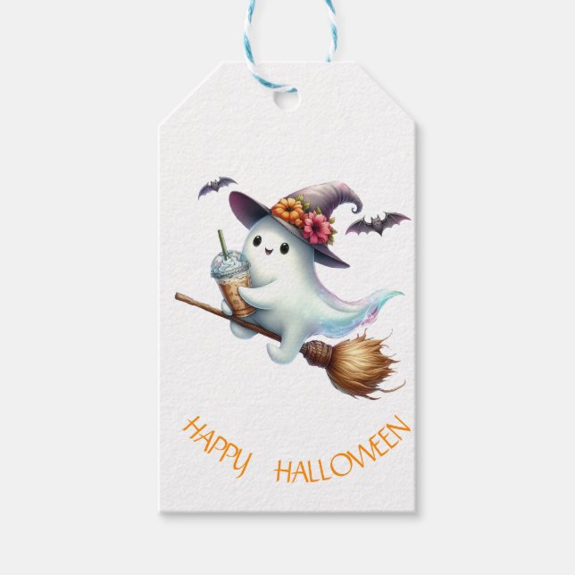 Etiquetas Para Regalos Happy Halloween (Anverso)