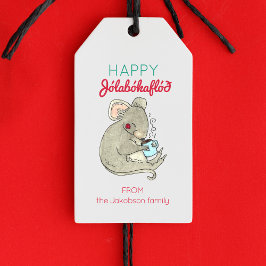 Etiquetas Para Regalos Happy Jolabokaflod Mice