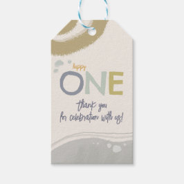 Etiquetas Para Regalos Happy One First Birday boy Gift Tag