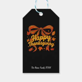 Etiquetas Para Regalos Happy Thanksgiving gift 