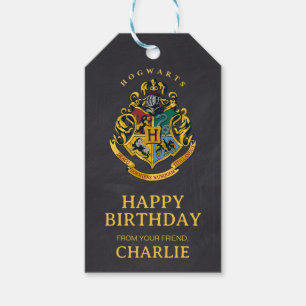 Etiquetas Para Regalos Harry Potter Cumpleaños de Hogwarts desde