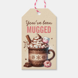 Etiquetas Para Regalos Has sido asaltado para vacaciones de café caliente