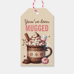 Etiquetas Para Regalos Has sido asaltado para vacaciones de café caliente