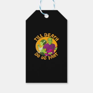 Etiquetas Para Regalos ¡Hasta que la muerte nos separe! Diseño divertido