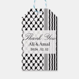 Etiquetas Para Regalos Hatta Keffiyeh Palestina Gracias Boda
