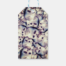 Haunted dolly wrapping paper