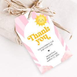Etiquetas Para Regalos Here Comes the Sun Baby Shower Favor Tags