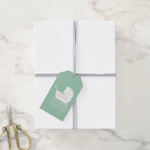 Etiquetas Para Regalos Hermosa ducha de portaequipajes para bebés