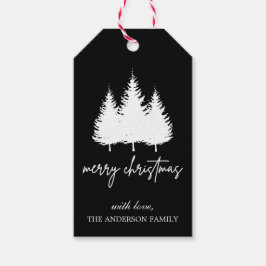 Etiquetas Para Regalos Hermosa y elegante Navidad personalizada