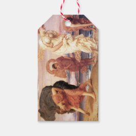 Etiquetas Para Regalos Hermosos Chicas griegos recogiendo piedras en una 