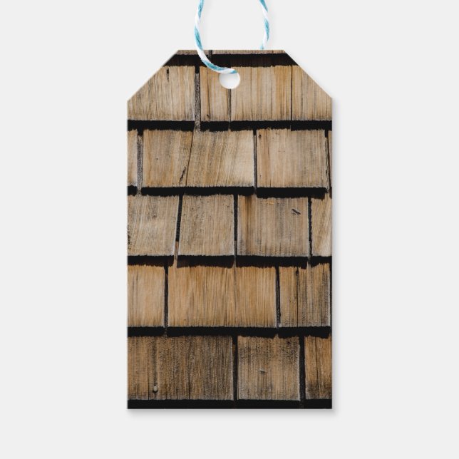 Etiquetas Para Regalos herpes de madera (Anverso)