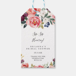 Etiquetas Para Regalos Hervidad Tropical Colorida Sip Hooray Bridal