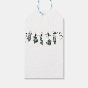 Etiquetas Para Regalos Hierbas de jardín