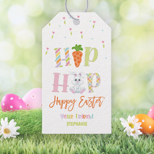 Etiquetas Para Regalos Hip Hop Bunny Easter Cute Trete Bag
