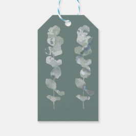 Etiquetas Para Regalos Hojas de eucalipto