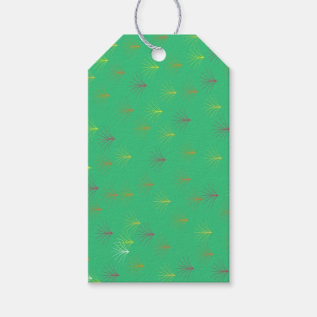 Etiquetas Para Regalos Hojas de otoño (Anverso)