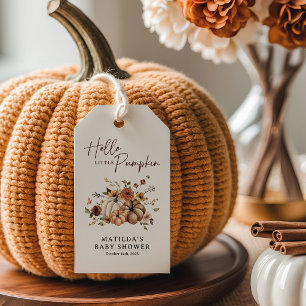 Etiquetas Para Regalos Hola Favorito de la Ducha de Bebé Calabacita