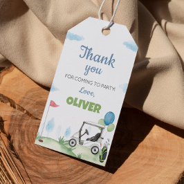 Etiquetas Para Regalos Hole In One Golf Birday Party (Agujero En Una Fies