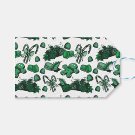 Etiquetas Para Regalos Holiday Sweets- Mint (Solid)