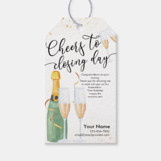 Etiquetas Para Regalos Home Closing Gift Tag