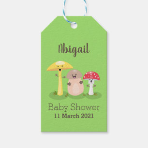 Etiquetas Para Regalos Hongos de hongo cutáneo kawaii toadstool
