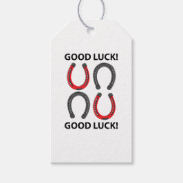 Etiquetas Para Regalos Horseshoe Buena Suerte Horseshoe