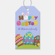 Huevos de Pascua Feliz Conejo Divertido Nombre Per