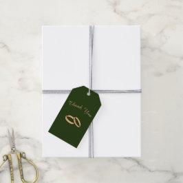 Etiquetas Para Regalos Hunter Green Boda