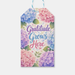 Etiquetas Para Regalos Hydrangea : La gratitud crece aquí