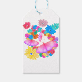 Etiquetas Para Regalos I Love Flowers. Butterfly Dream
